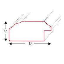 Pakiet ramek drewnianych DRZ A 05 DWUPAK 13x18 cm