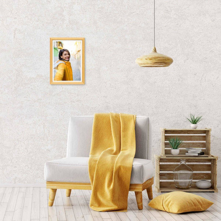 Pakiet 5 szt. naturalnych ramek na zdjęcia 0 10x15 cm