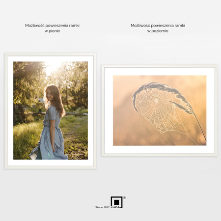 Pakiet 3 szt. białych ramek na zdjęcia FDM M1 40x50 cm