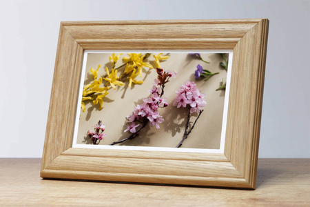 Ramka drewniana na zdjęcia DRL F 0 21x30 cm