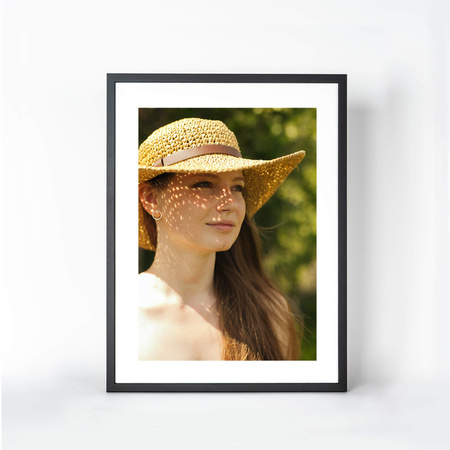 Pakiet 5 szt. czarnych ramek drewnianych na zdjęcia PINIA 2 30x40 cm