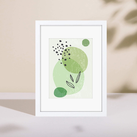 Biała ramka z passe patrout na zdjęcia EXPO 1 24x30 cm (18x24 cm)