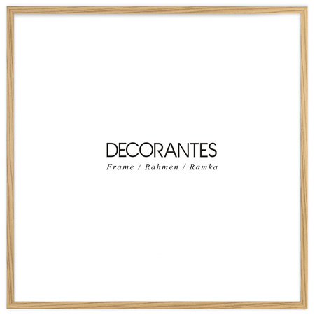 Ramka na zdjęcia 40x40 cm w dębowym kolorze FDM 02