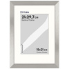 Srebrna ramka na zdjęcia HEN PASS S 21X29,7 cm z passe partout (15x21 cm)