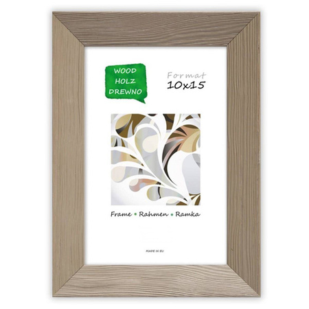 Ramka drewniana na zdjęcia DRL D 3 15x21 cm