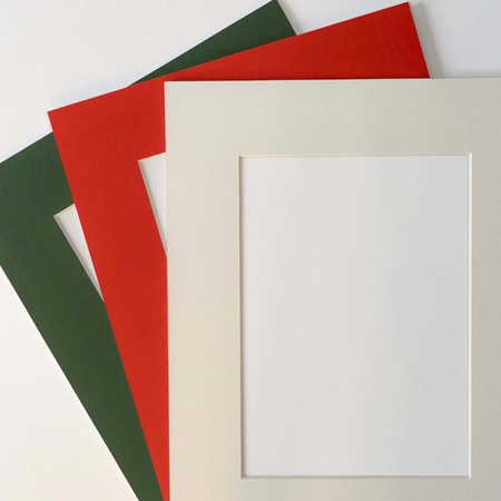 Zestaw 2 szt srebrnych ramek do zdjęć 24x30cm (15x21cm) z passe partout