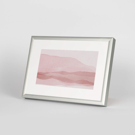 Srebrna ramka aluminiowa na zdjęcia Royall 15x21 cm