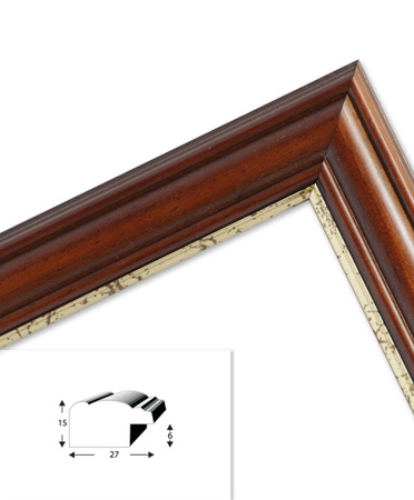 Ramka drewniana na zdjęcia DRL F 3 30x45 cm