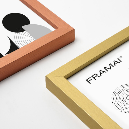 Miedziana ramka na zdjęcie LUX M 30x40 cm