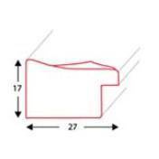 Ramka drewniana na zdjęcia DRZ L 1 10x15 cm