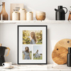 Foto Galeria 30x40 cm kolor czarny Ramka na 3 zdjęcia 10x15 cm 15x21 cm z Passe Partout