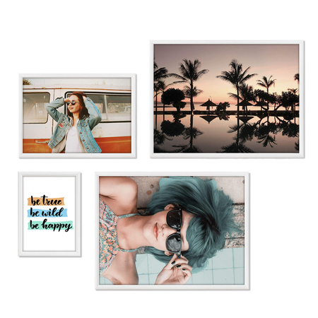 Zestaw białych ramek galeria 1 GF0008