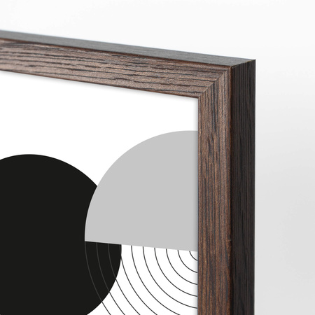 Ramka na zdjęcia 50x50 cm w brązowym kolorze FDM 6