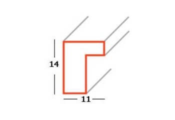 Zestaw białych ramek galeria Pinia 1 GF0009