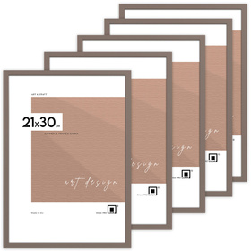 Pakiet 5szt ramek drewnianych PINIA 03 21x30 cm