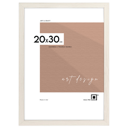 Beżowo-biała ramka na zdjęcia FDM M5 10x15 cm