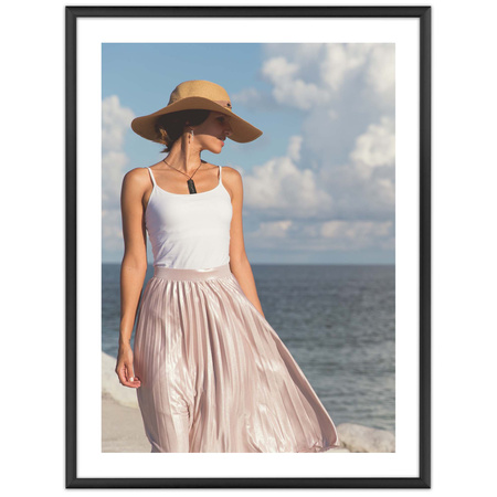 Czarna ramka aluminiowa na zdjęcia Royall 30x40 cm