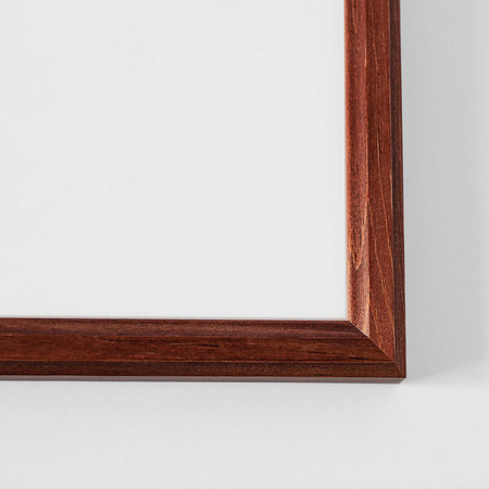 Ramka drewniana na zdjęcia mahoniowa DRWA 5 25x25 cm