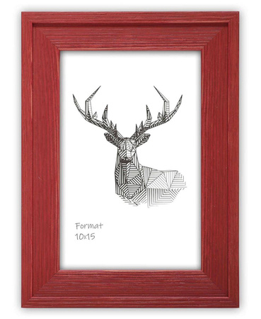 Ramka drewniana na zdjęcia DRL M 5S 18x24 cm