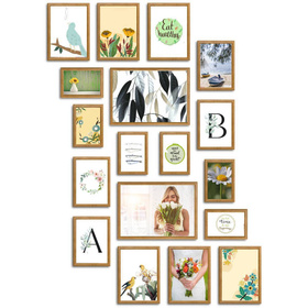 Zestaw naturalnych ramek galeria 3 GF0006