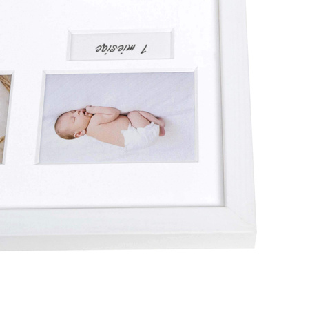 Ramka na zdjęcia PIERWSZY ROCZEK DZIECKA - DZIEWCZYNKA 30x40 cm z passe partout