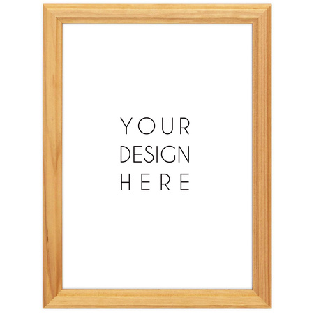 Naturalna ramka drewniana DRWA 0 13x18 cm