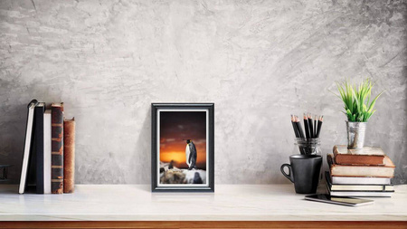 Ramka drewniana na zdjęcia DRWC F 22 18x24 cm