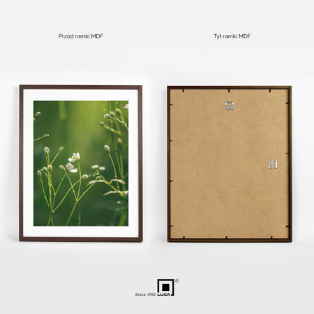 Pakiet 3 szt. brązowych ramek na zdjęcia FDM M6 40x50 cm