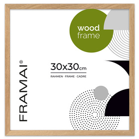 Dębowa ramka na zdjęcia OAK 30x30  cm