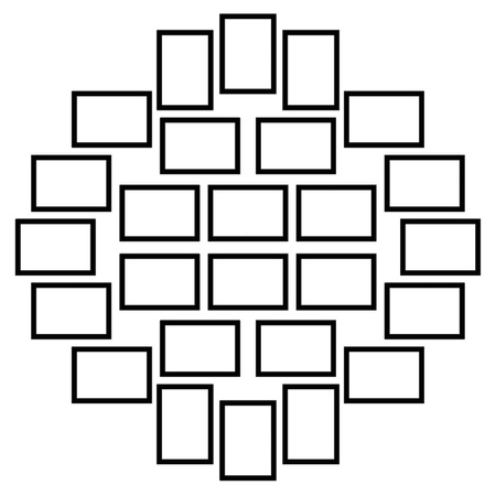 Zestaw ramek PINIA 00 GF00037 - galeria ramek na 26 zdjęć