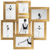 Multirama MULTI HEN Z ramka na zdjęcia na 7 zdjęć - złota