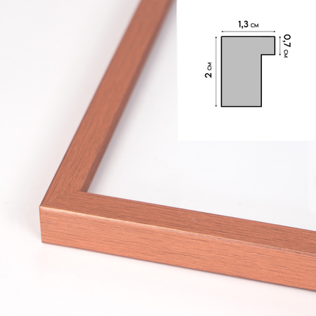 Ramka na zdjęcia 50x70 cm Zestaw 3 sztuk LUX M