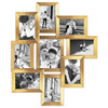 Multirama MULTI HEN Z ramka na zdjęcia na 9 zdjęć - złota