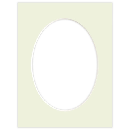 Passe partout 18x24 (13x18) OWAL ZIELONY MINT