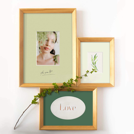 Passe partout 30x40 (21x30) ZIELONY EVERGREEN