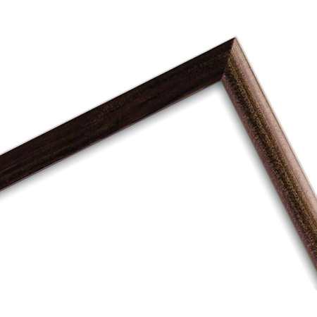 Pakiet 5 szt. brązowych ramek drewnianych na zdjęcia HIT 4 10x15 cm