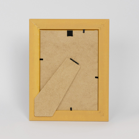 Ramka drewniana złota na zdjęcia DRL N Z 15x21 cm