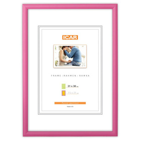 Różowa ramka drewniana na zdjęcia EKO 6 30x40 cm