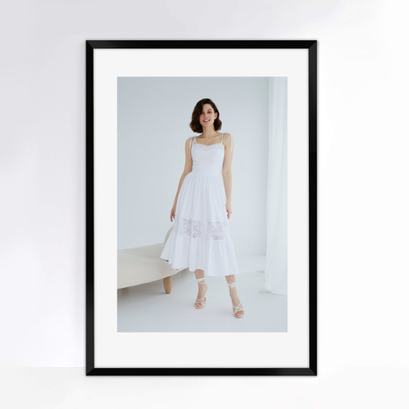 Czarna ramka na zdjęcia HEN 2 40x60 cm