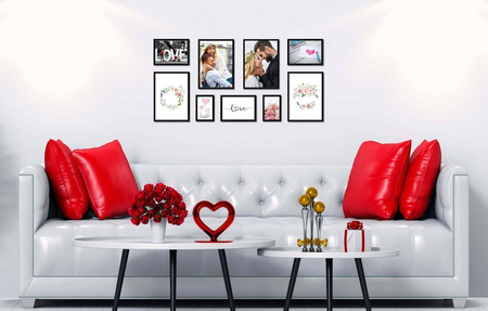 Zestaw czarnych ramek galeria 2 GF0004