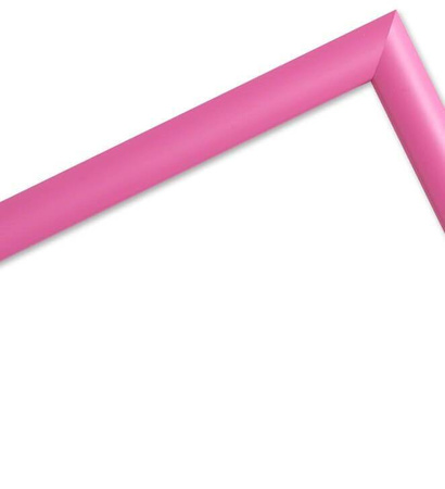 Różowa ramka drewniana na zdjęcia EKO 6 40x50 cm