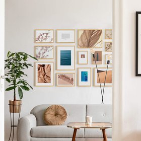 Zestaw naturalnych ramek galeria Pinia 0 GF0001