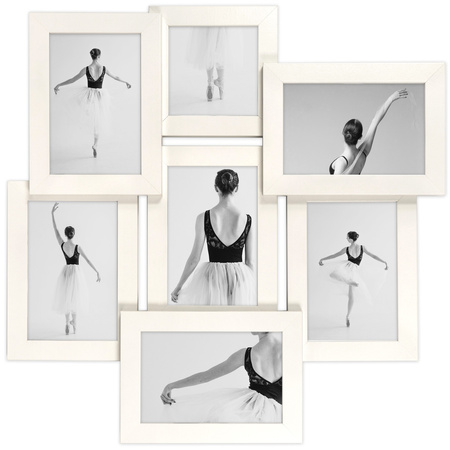 Multirama MULTI HEN 1 ramka na zdjęcia na 7 zdjęć - biała