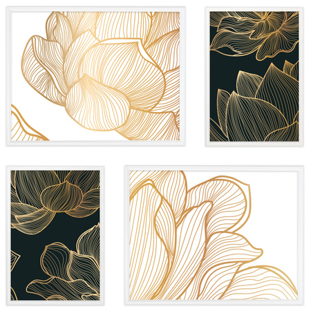 Zestaw białych ramek galeria PRESTO 1 GF0003