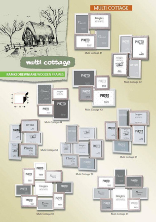 Multirama MULTI COTTAGE 43 ramka na zdjęcia