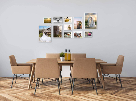 Zestaw białych ramek galeria PRESTO 1 GF0005