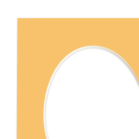 Passe partout 10x15 (6x9) OWAL BEŻOWE SUNNY