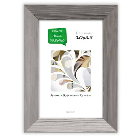 Ramka drewniana na zdjęcia DRL D 02 18x24 cm
