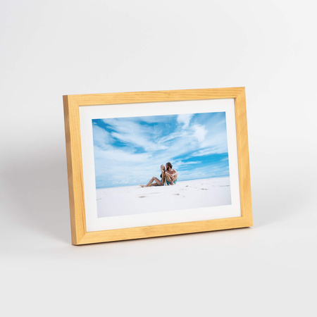 Naturalna ramka drewniana na zdjęcia PINIA 0 13x18 cm