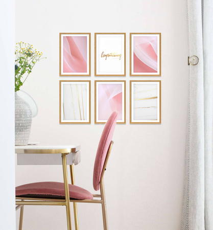 Zestaw ramek PINIA 00 GF0020 - galeria ramek na 6 zdjęć